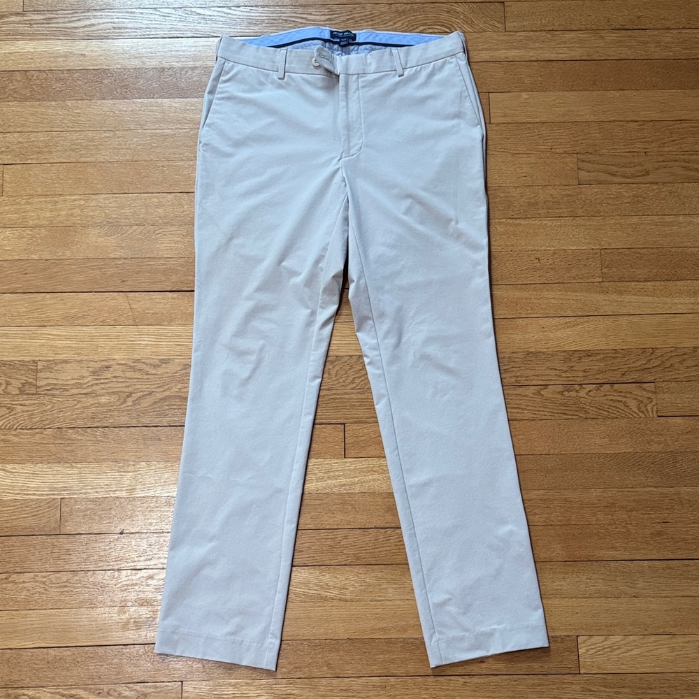 Peter Millar Surge Performance Pants in Oatmeal